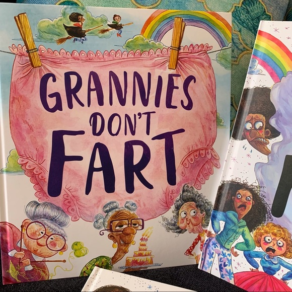 Grannies, Girls, and Moms Don’t Fart Hardcover Books (Set of 3 ) New - Picture 5 of 16